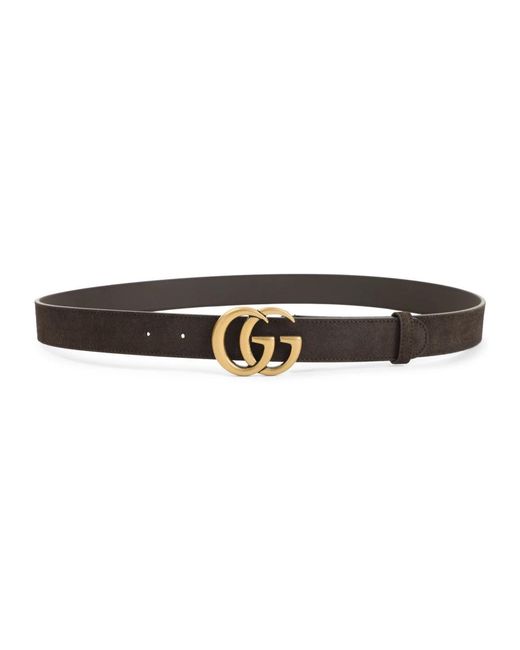 Belts Gucci de color Brown