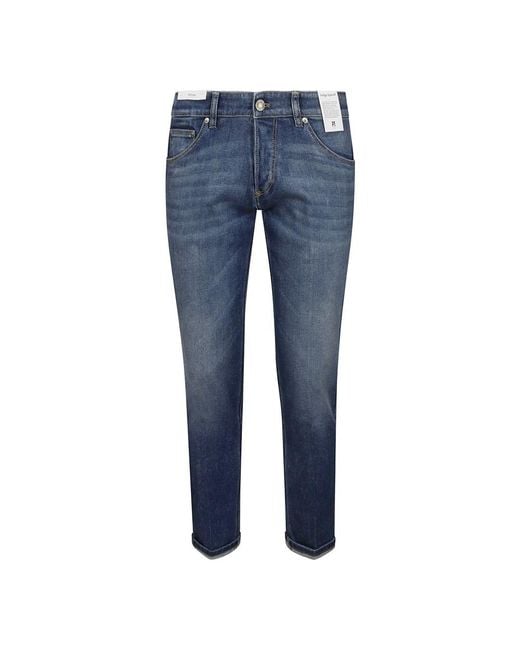 PT Torino Blue Slim-Fit Jeans for men