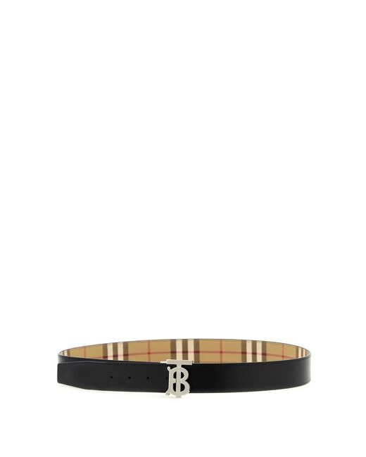 Burberry Black Belts for men