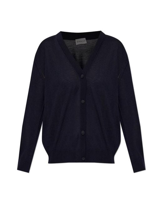 Cardigans Moncler de color Blue