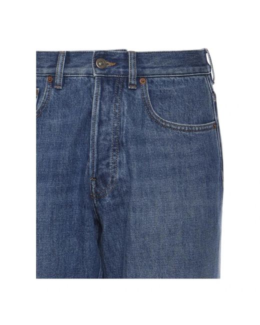Valentino Garavani Blue Straight Fit Jeans for men