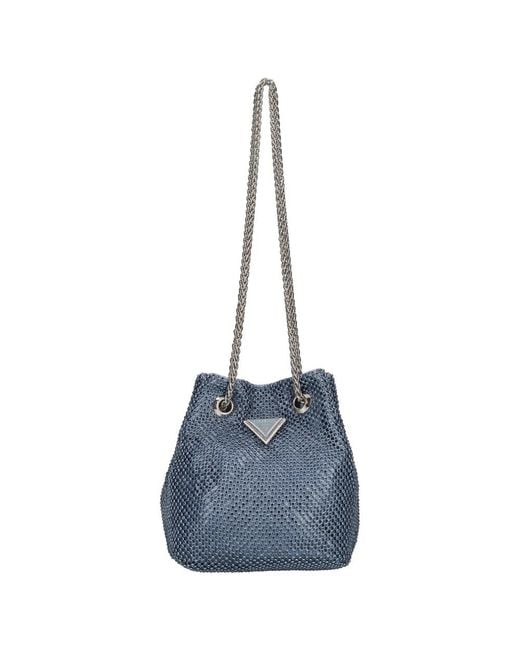 Guess Blue Bucket Bags