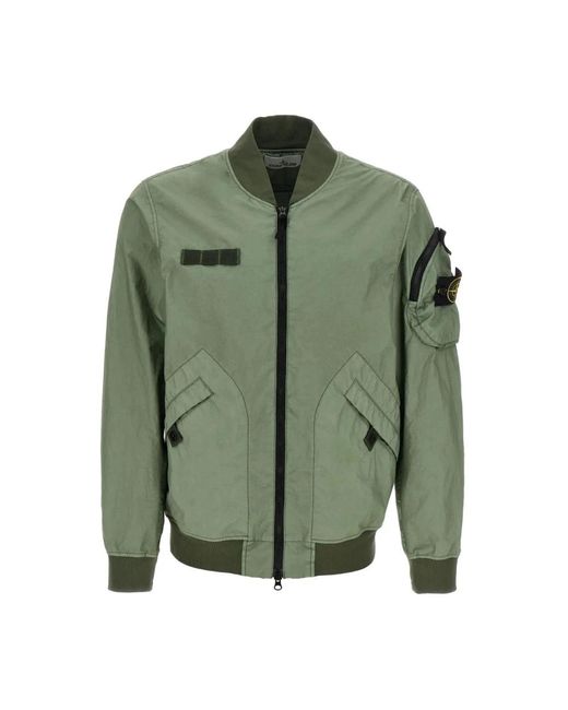 Stone Island Bomberjacks in het Green voor heren