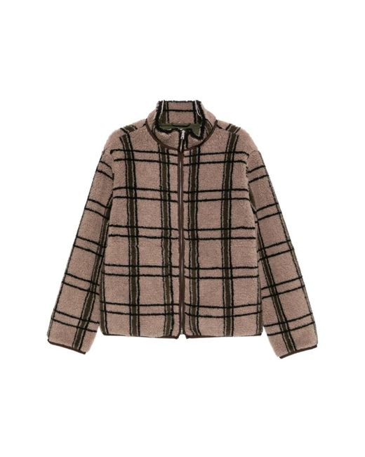 RANRA River Fleece Jacket in het Brown voor heren