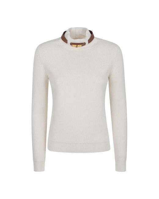 Elisabetta Franchi Turtlenecks in het Gray