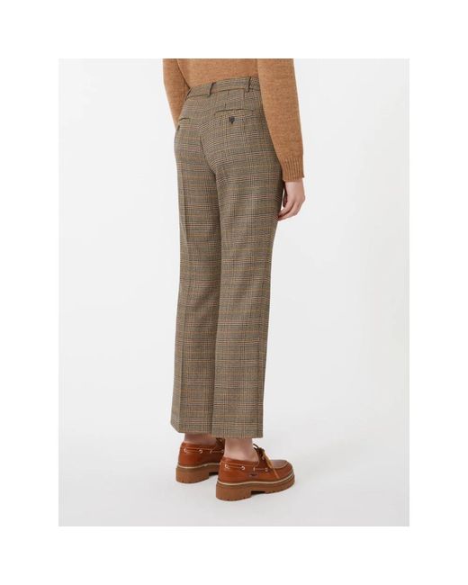 ARMANI EXCHANGE Natural Cropped Trousers