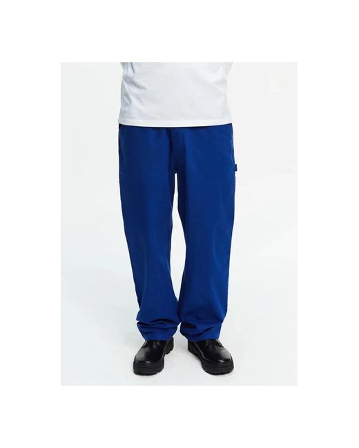 Pop Trading Co. Worker Hose in Blue für Herren