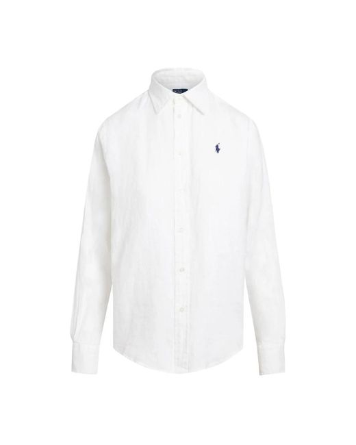 Camisa blanca de Polo Ralph Lauren de color Blanco | Lyst