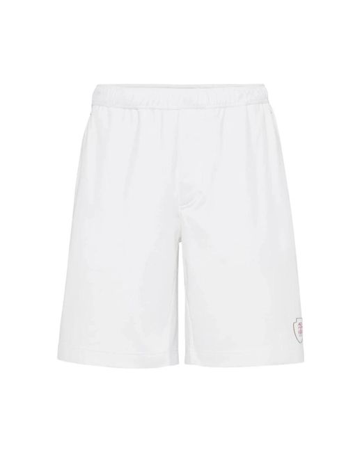 Brunello Cucinelli White Casual Shorts for men
