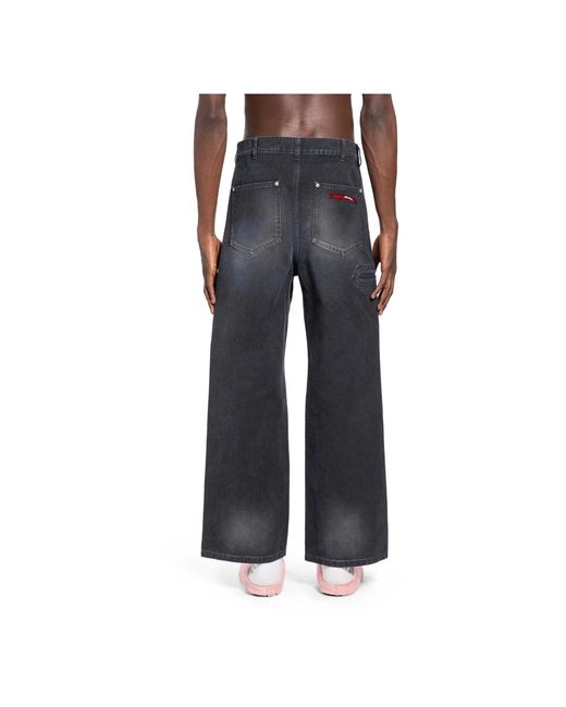 Marni Black Wide Jeans for men