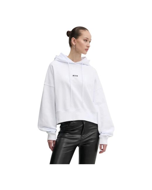MSGM Hoodies in het White