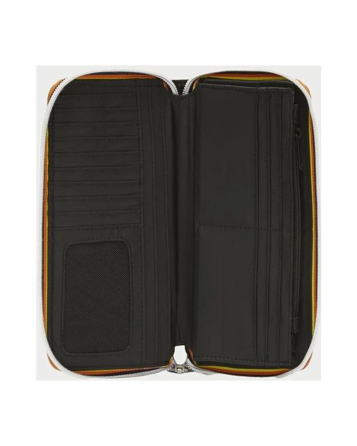 Wallets & Cardholders di K-Way in Black da Uomo