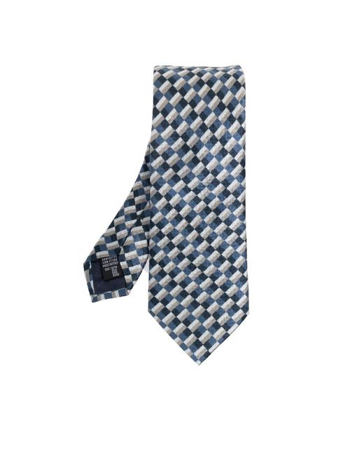 Cravatta di seta di Giorgio Armani in Blue da Uomo