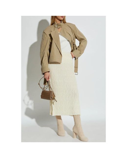 Sleeveless Tops di Bottega Veneta in White