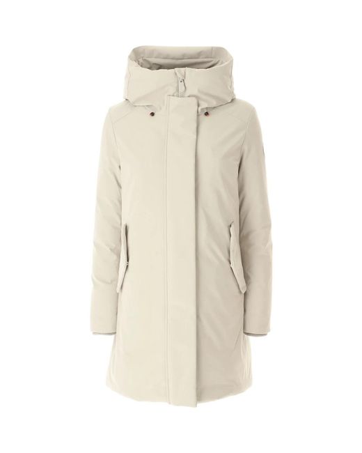 Save The Duck Jassen ,Polyester Winterjas in het Natural