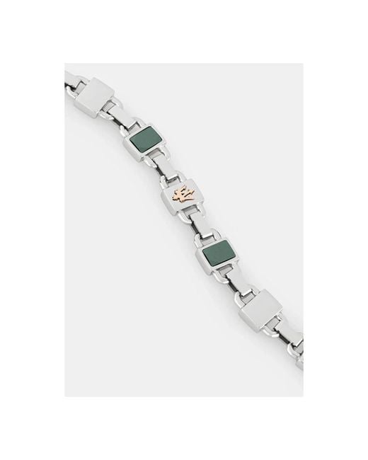 Bracelets Maserati pour homme en coloris Metallic