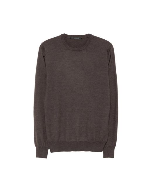 Tagliatore Marley Sweater in het Brown voor heren