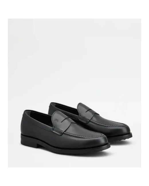 Tod's Black Loafers for men