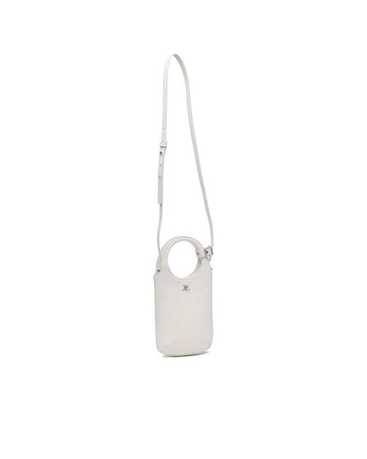 Courreges White Shoulder Bags