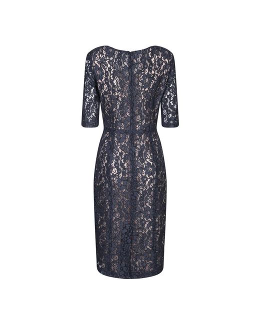 Blanca Vita Blue Midi Dresses