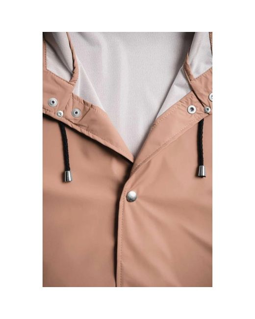 Stutterheim Brown Rain Jackets for men