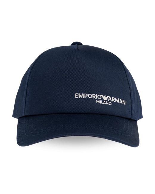 Caps di Emporio Armani in Blue da Uomo