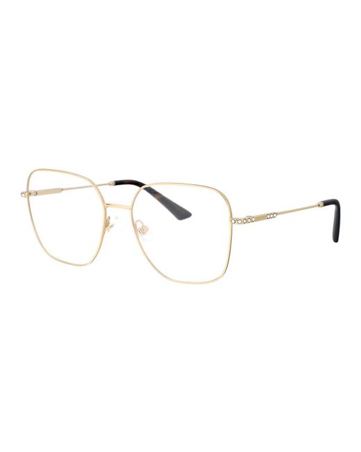 Jimmy Choo White Glasses