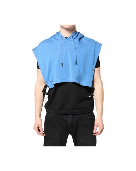 Dolce & Gabbana Blue Vests for men
