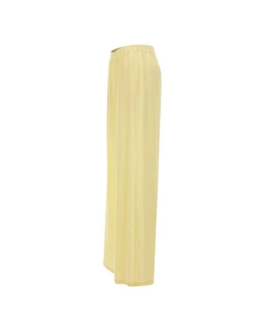 Fabiana Filippi Yellow Wide Trousers