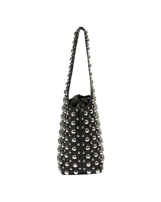 Liviana Conti Black Bucket Bags