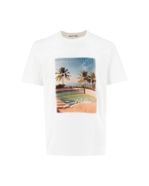 Jacob Cohen Blue T-Shirts for men