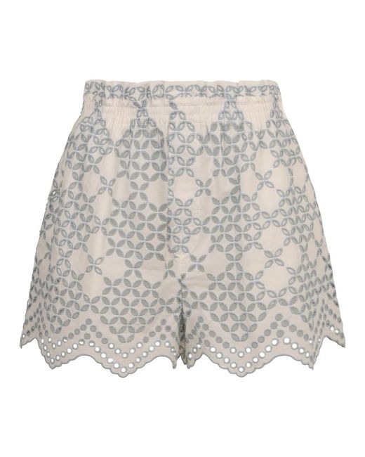 Raquel Diniz Gray Short Shorts