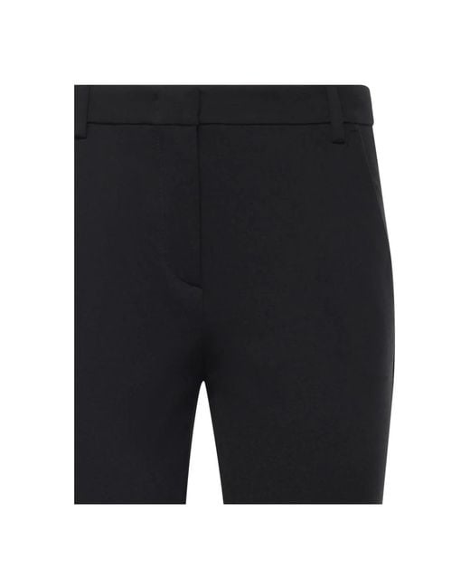 Pinko Black Slim-Fit Trousers