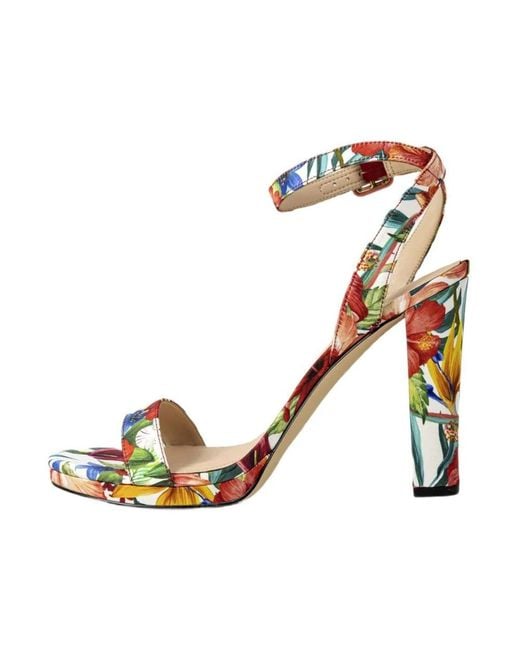 Guess High Heel Sandals in het Metallic