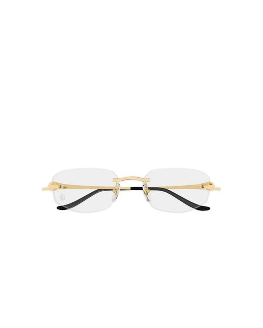Cartier Metallic Glasses