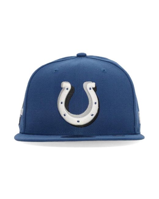 KTZ Accessoires ,Blauw ,Polyester Indianapolis Colts Nfl Draft Hat in het Blue voor heren