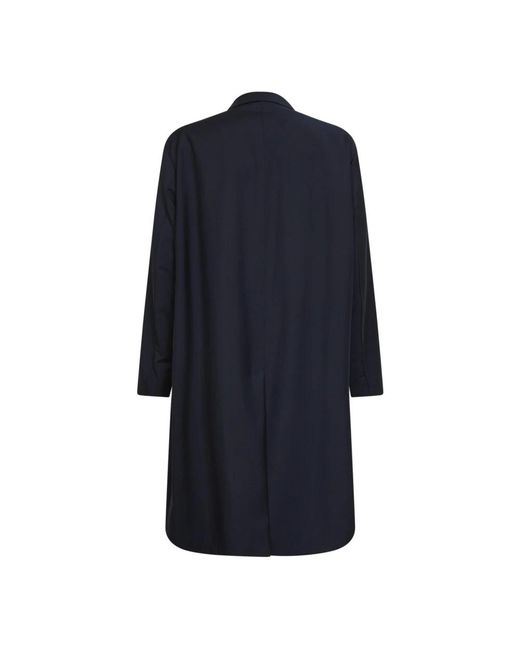 Jil Sander Blue Single-Breasted Coats for men