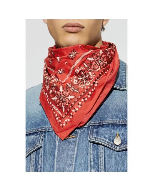 DSquared² Scarves in Red für Herren