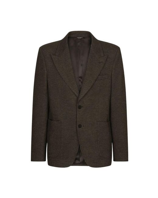Dolce & Gabbana Brown Formal Blazers for men