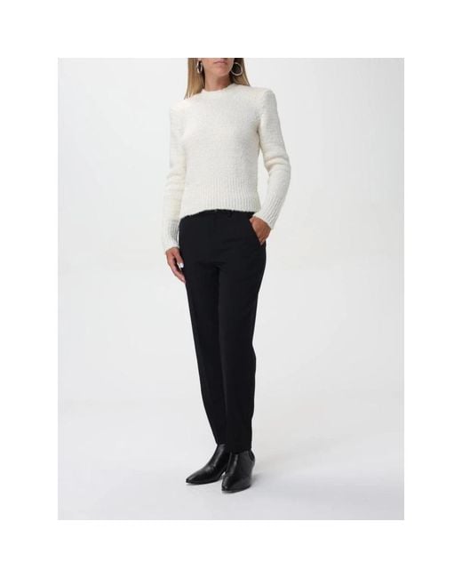 Isabel Marant Gray Round-Neck Knitwear