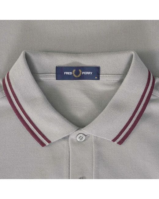 Fred Perry Polo's in het Gray voor heren