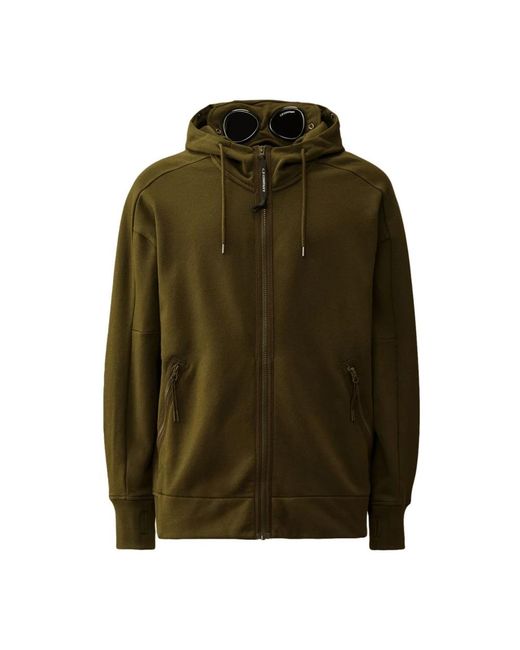 Zip-Throughs C P Company de hombre de color Green
