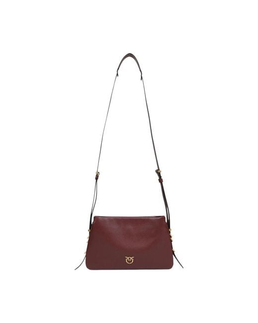 Pinko Red Shoulder Bags