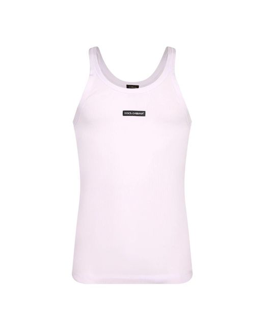 Dolce & Gabbana Topjes in het Pink voor heren