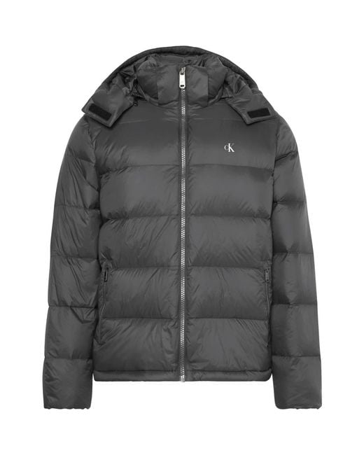Calvin Klein Black Down Puffer Jacket for men