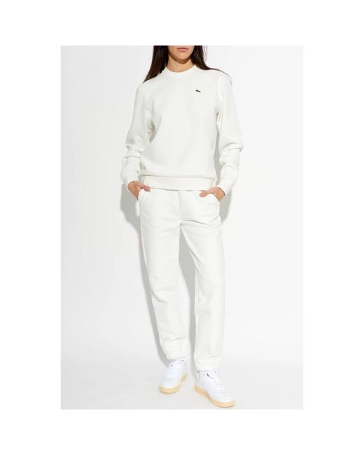 Sweatpants Lacoste de color White