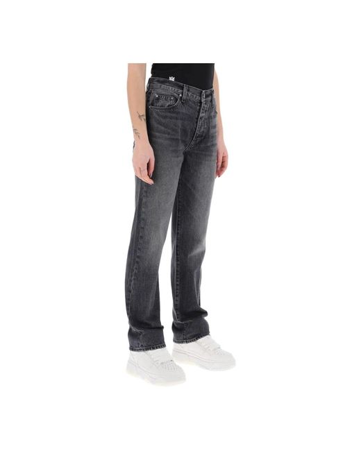 Straight jeans Amiri de color Black