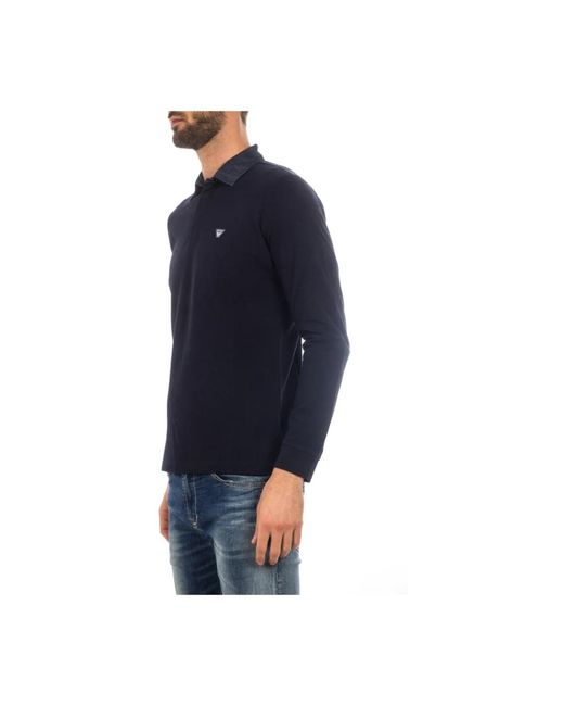 Armani Jeans Blue Polo Shirts for men
