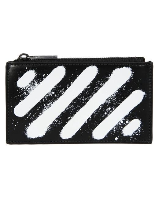 Wallets & Cardholders di Off-White c/o Virgil Abloh in Black da Uomo