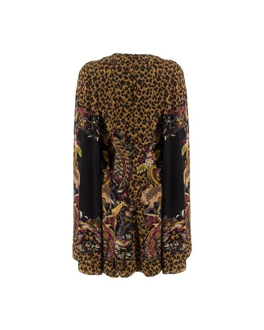 Etro Brown Short Dresses